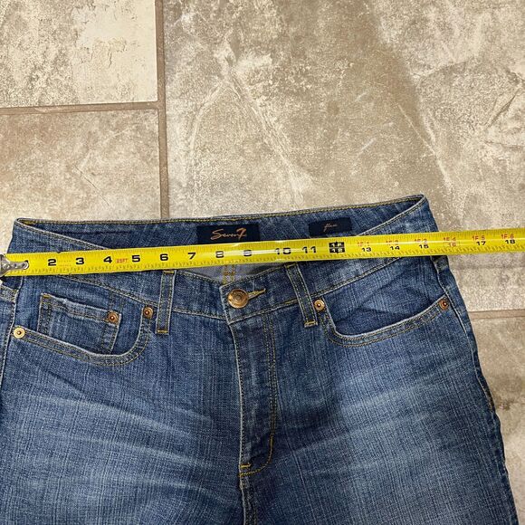 Seven7 Flare Jeans Size 10 - Picture 8 of 15
